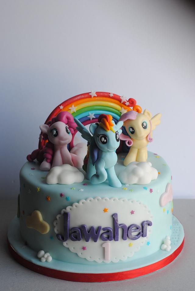 My Little Pony - Cake by Rabarbar_cakery - CakesDecor