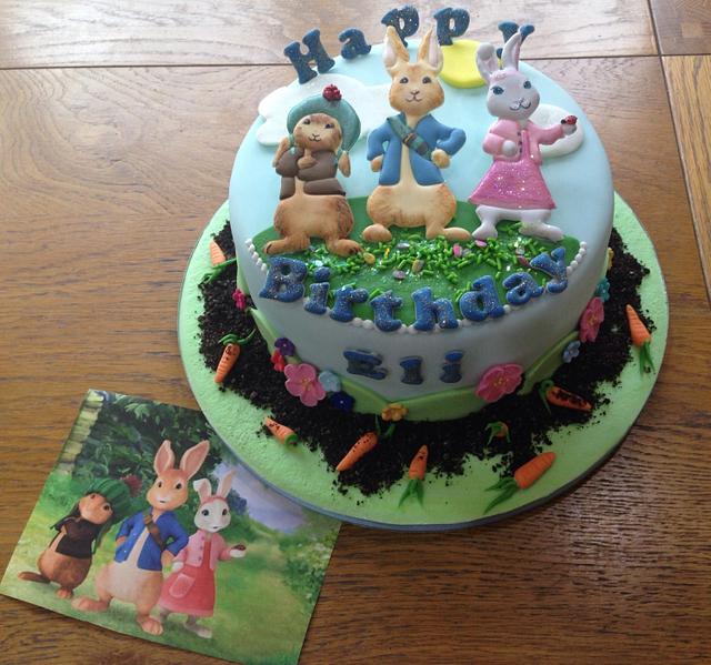 Peter Rabbit - Cake by Rachel Bosley - CakesDecor