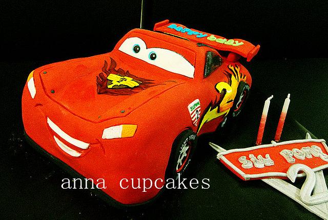 cars 2 mcqueen - Cake by annacupcakes - CakesDecor