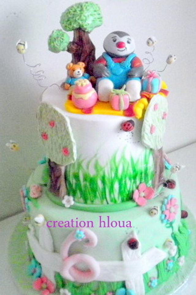 Gateau Tchoupi Printanier Cake By Creation Hloua Cakesdecor