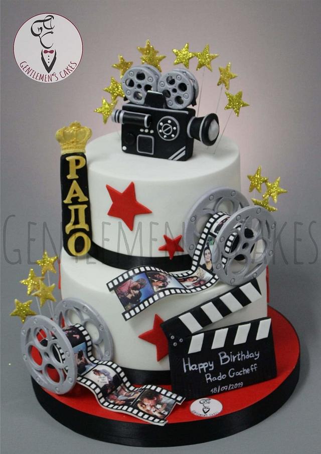 Movie cake - Decorated Cake by Gentlemen's Cakes - CakesDecor