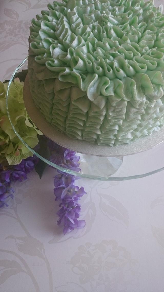 Ruffle Cake Decorated Cake By Dylansnan Cakesdecor Ruffle Cake Decorated Cake By Dylansnan Cakesdecor