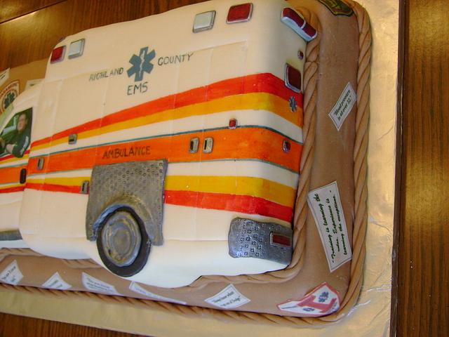 Paramedic Grooms Cake