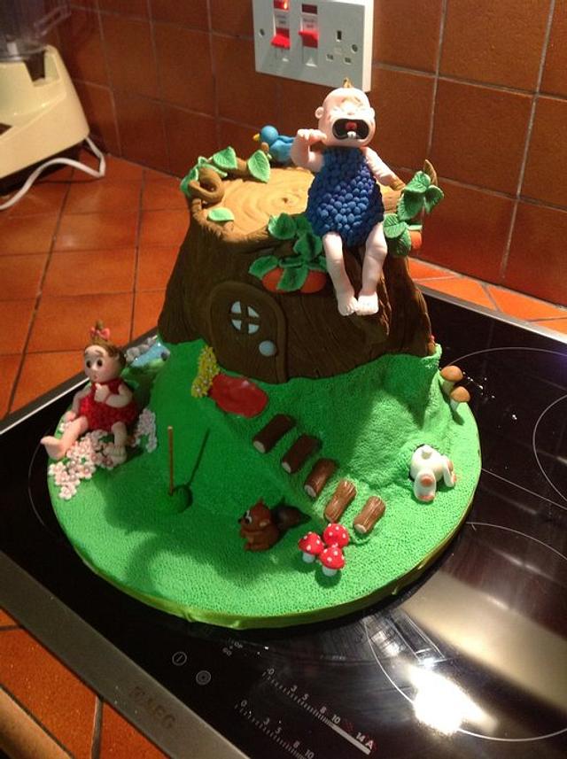 Fruit fairies! Decorated Cake by Minime CakesDecor