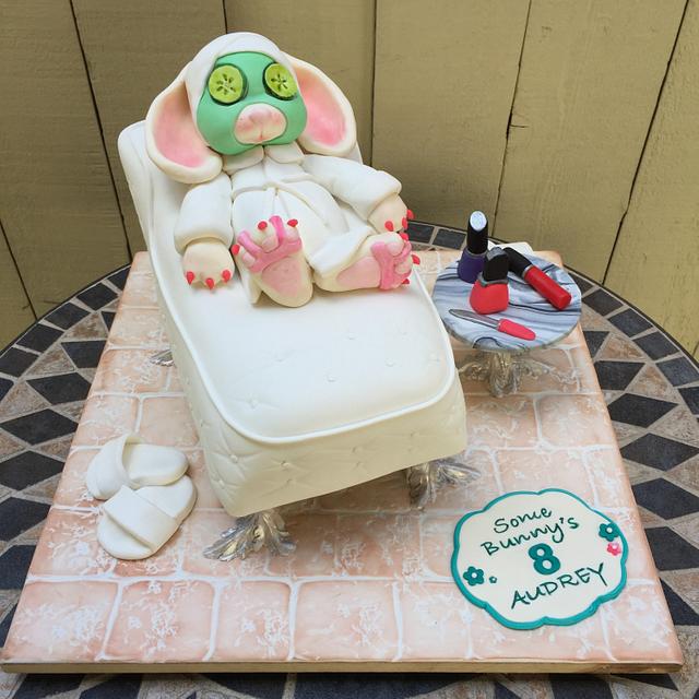 Spa Bunny Cake by Lesi Lambert Lambert Academy of