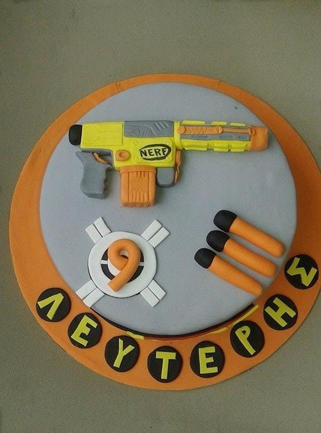 Картинки nerf для торта