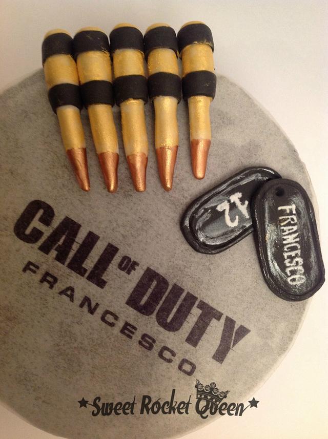 Ghost A Call of Duty cake Cake by Sweet Rocket Queen CakesDecor
