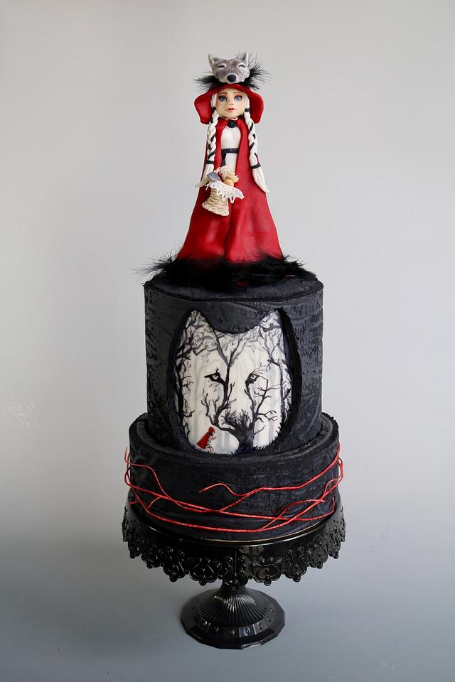 Red riding hood - Decorated Cake by tomima - CakesDecor