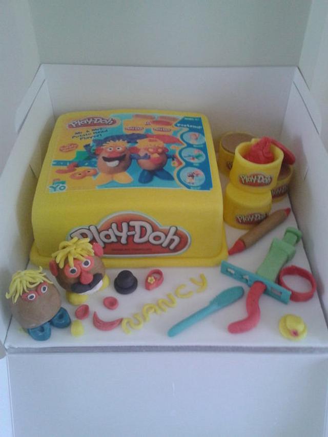 play doh bake a cake
