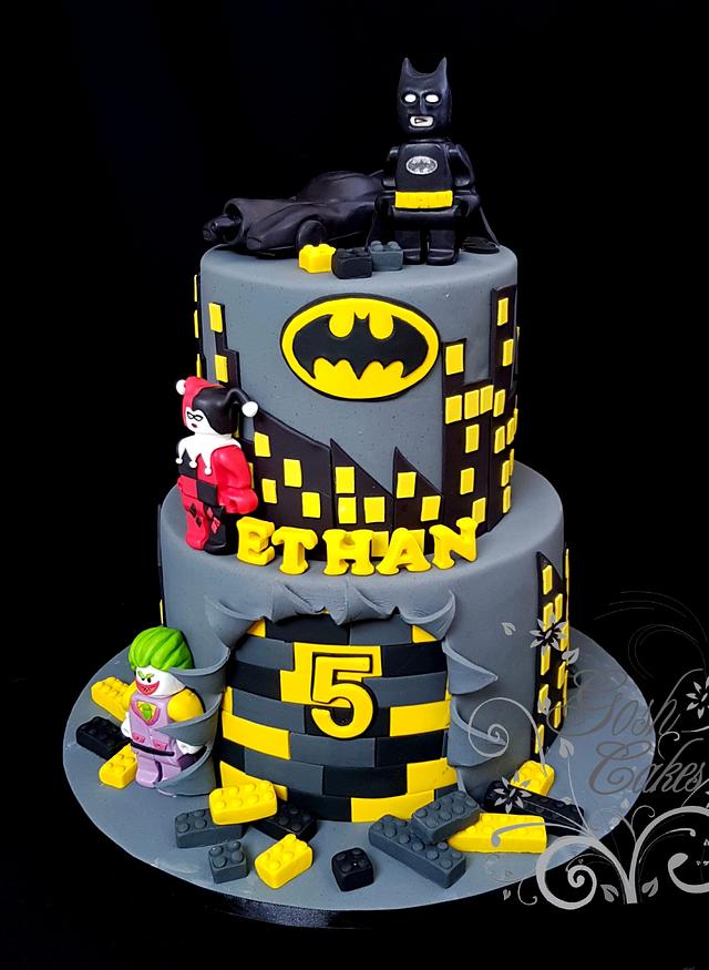 Batman Lego Decorated Cake By Goshcakes Cakesdecor