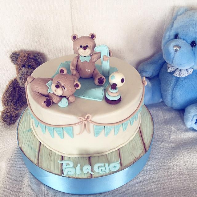 Teddycake - Decorated Cake by Torte decorate di Stefy by - CakesDecor