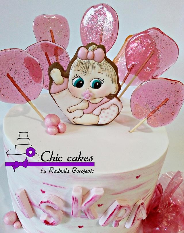Cake for a very cute little princess 