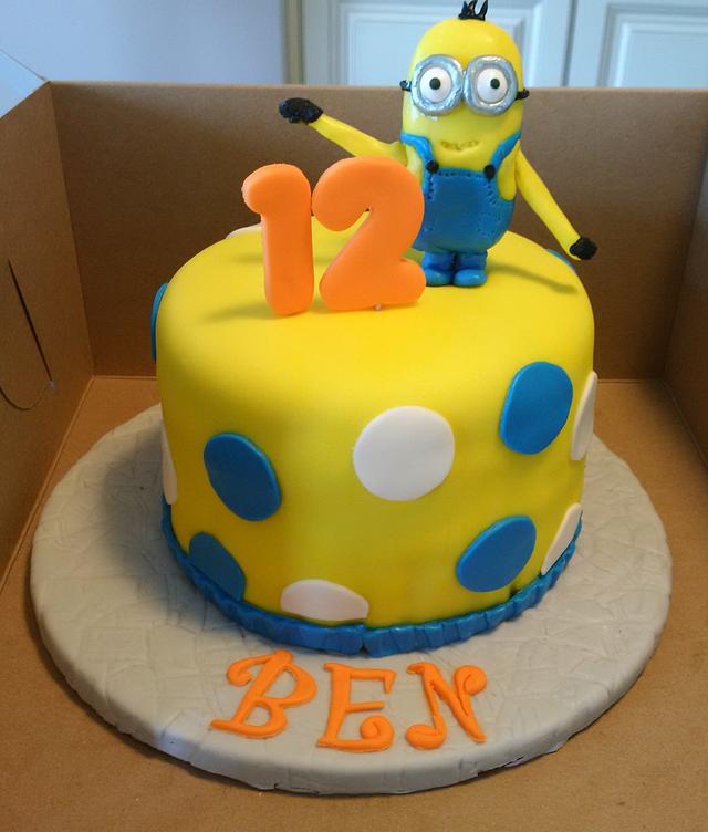 Happy Birthday Minions Photo Cake with Name - Birthday Cake With Name and  Photo | Best Name Photo Wishes