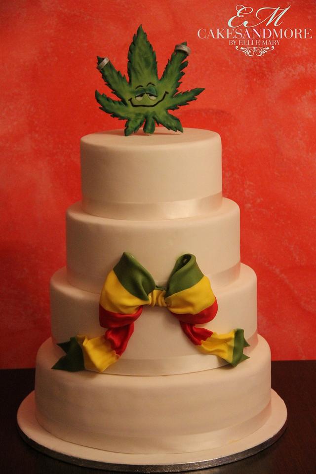 Reggae Wedding Cake Cake By Elli Mary Cakesdecor