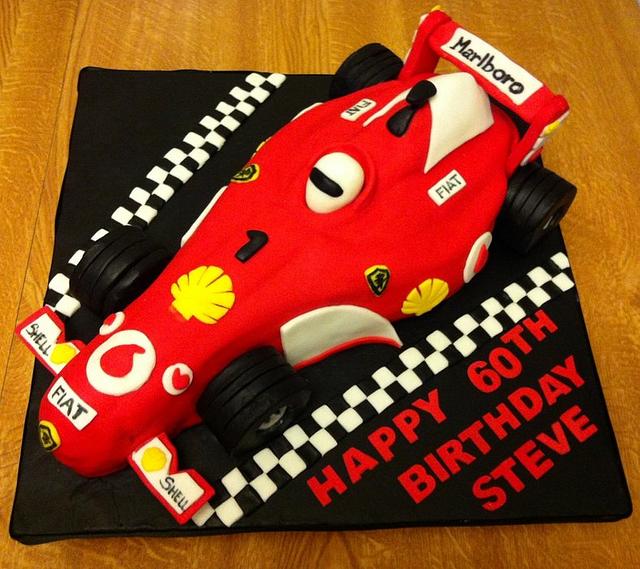 F1 Racing Car Decorated Cake By Heavenlysweets Cakesdecor