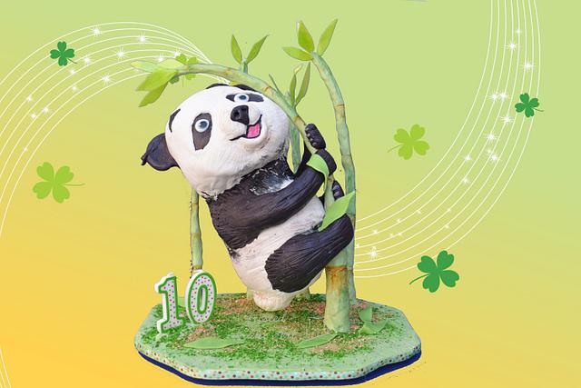 Playful Panda Cake!