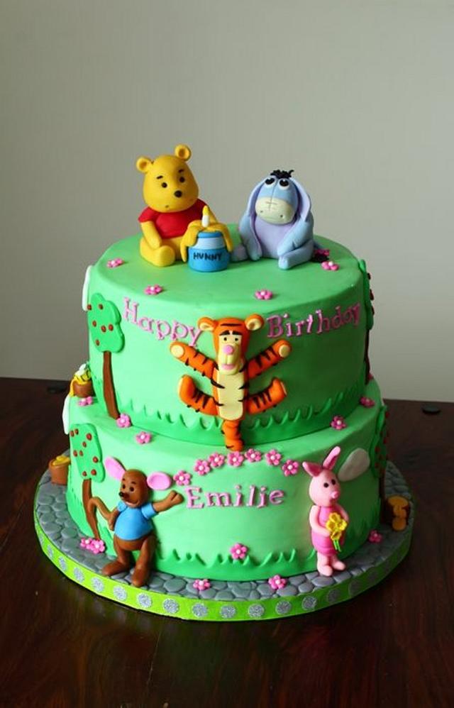 Winnie the Pooh (and Tigger too!) - Decorated Cake by - CakesDecor