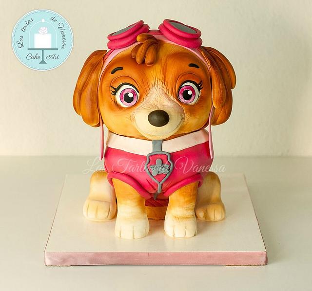 Paw Patrol Skye 3D Cake - Decorated Cake by Vanessa - CakesDecor