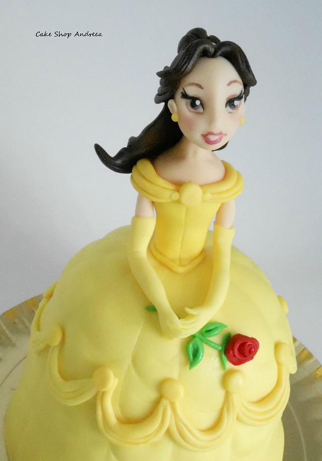 princess Belle cake Cake by lizzy puscasu CakesDecor