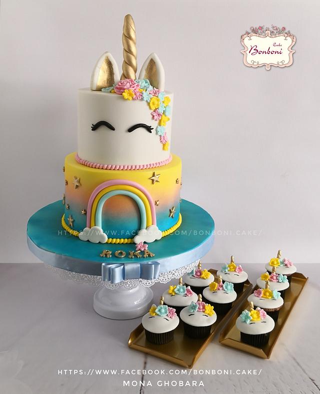 unicorn - Decorated Cake by mona ghobara/Bonboni Cake - CakesDecor