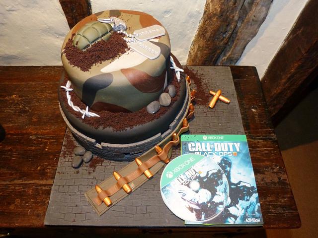 Call Of Duty Black Ops Iii Cake Cake By Angel Cake Cakesdecor