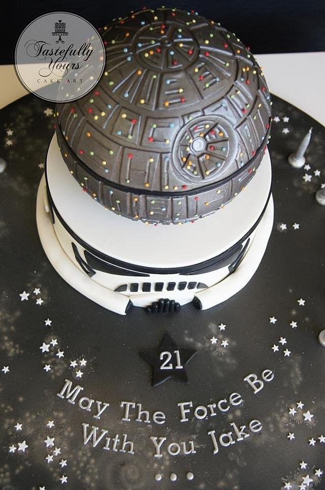 May The Force Be With You Cake By Marianne Tastefully Cakesdecor