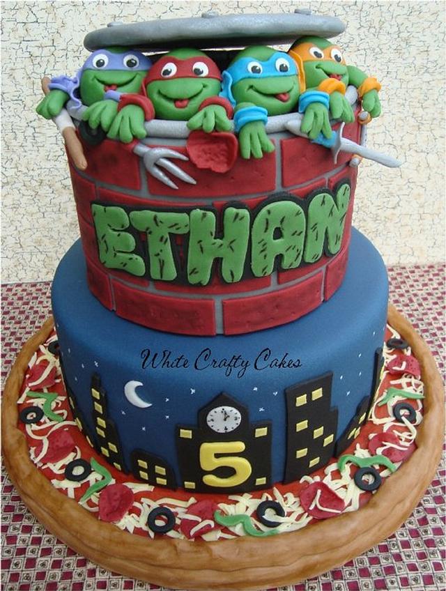 Ninja Turtles Cake