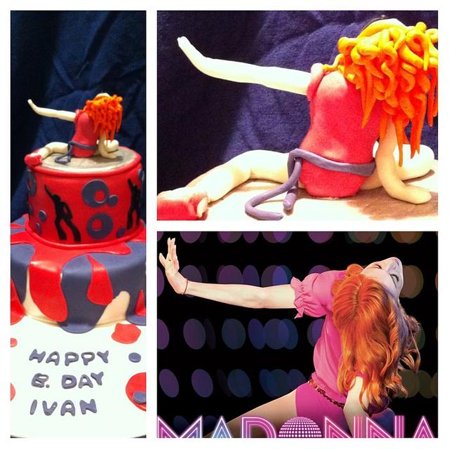 Madonna Icon Cake