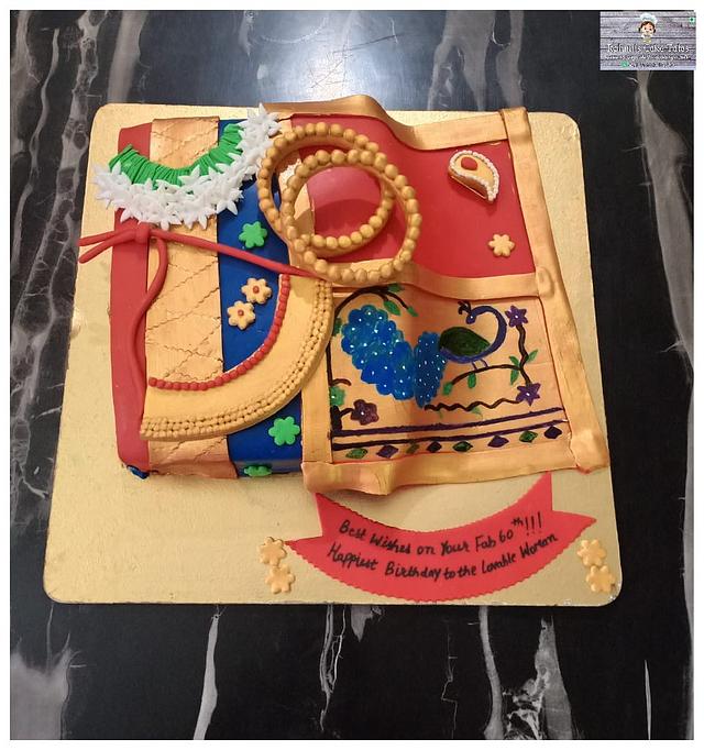 Cafe Season # saree cake # Paithani saree # Customised cake # book now  9762167672🤗 | Creative cake decorating, Themed cakes, Diy science