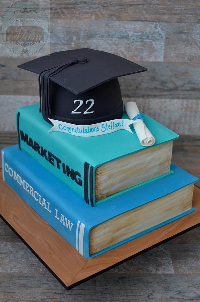 Graduation cake - Decorated Cake by designed by mani - CakesDecor