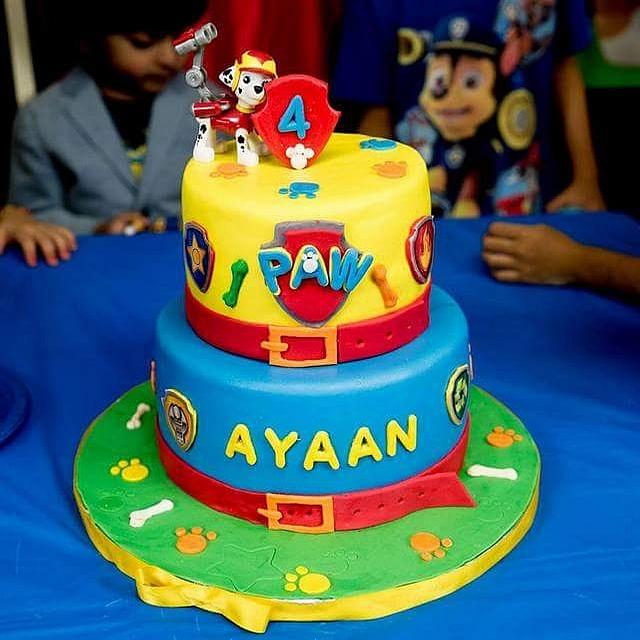 Udsæt vores erindringer Paw Patrol theme cake - Cake by palakscakes - CakesDecor
