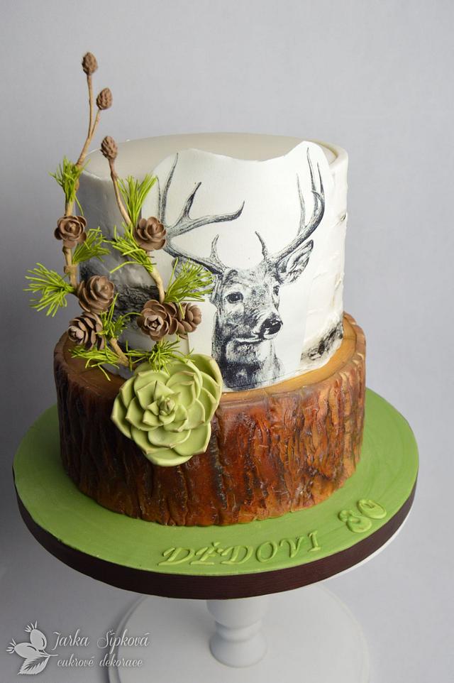 Hunter Cake - cake by JarkaSipkova - CakesDecor