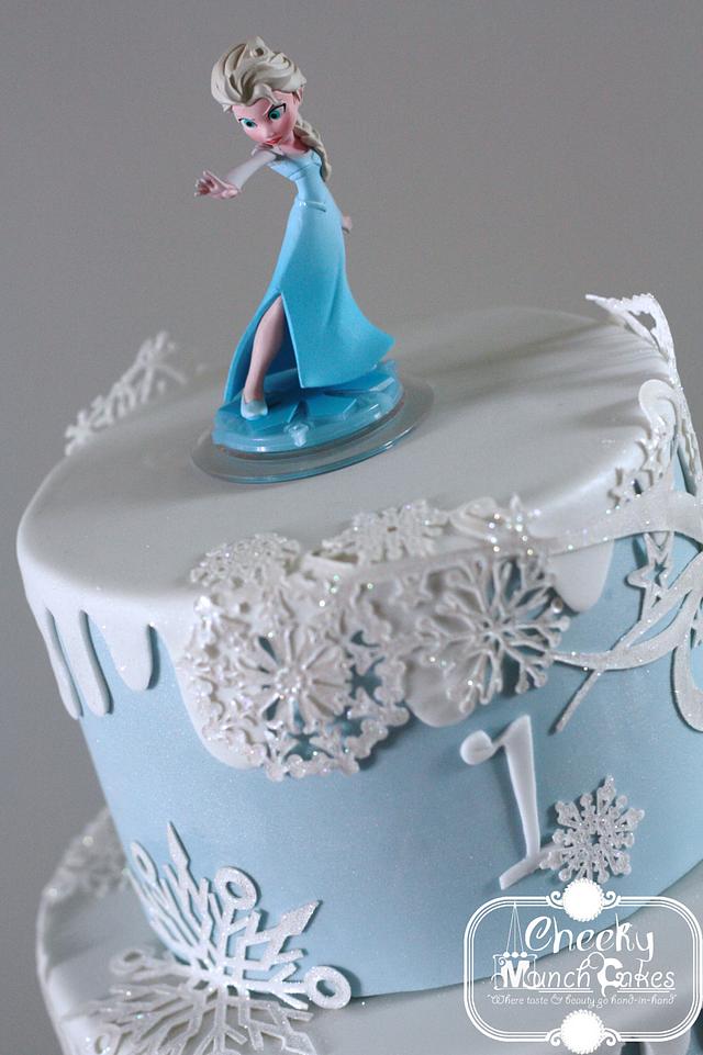 Elegant "Frozen" Cake