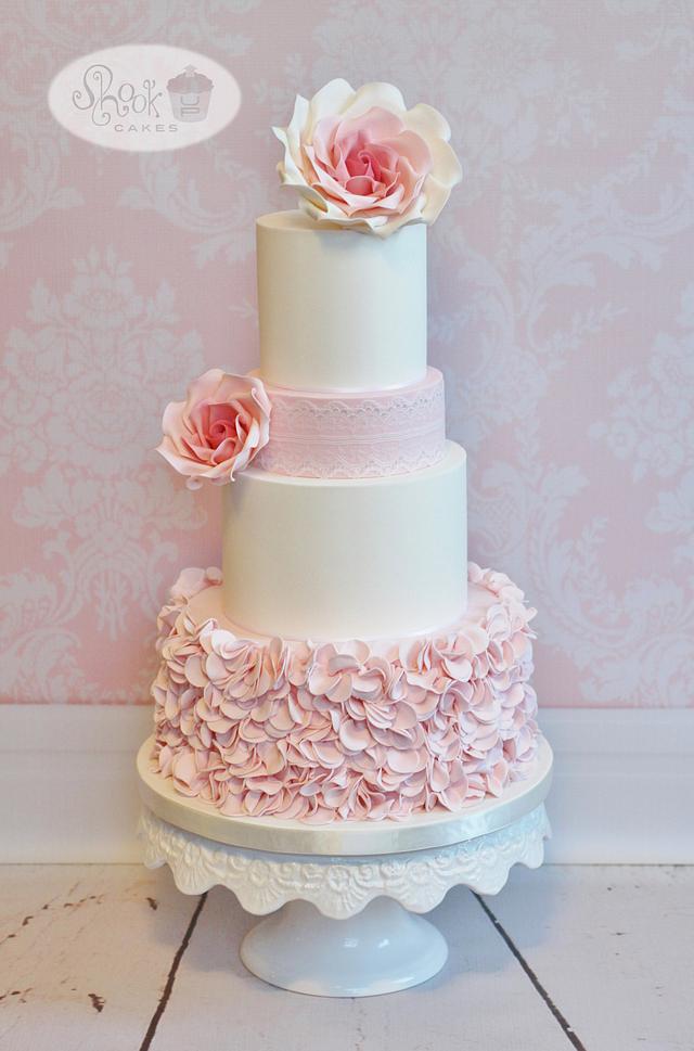 Vintage Wedding Cake! - Decorated Cake By Leila Shook - - Cakesdecor