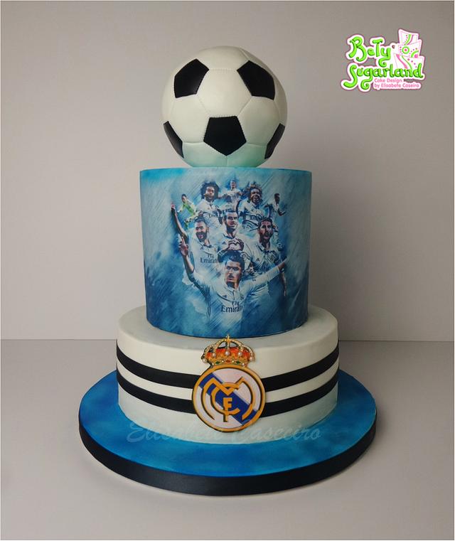 Real Madrid cake - Decorated Cake by Bety'Sugarland by - CakesDecor