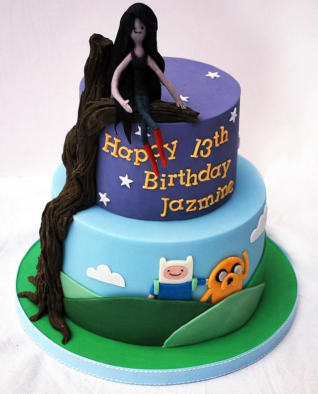 Adventure Time Marceline Cake