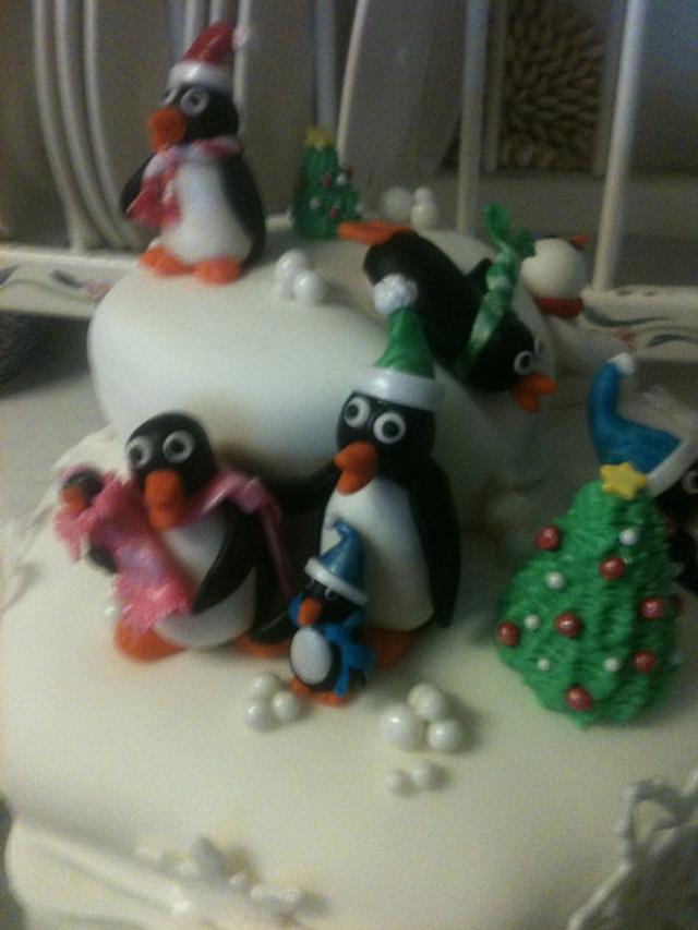 Penguin Cake 