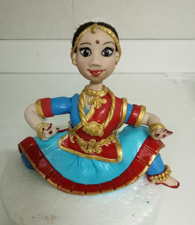 Bharatnatyam cake