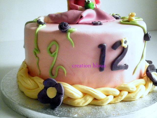 Gateau Raiponce Cake By Creation Hloua Cakesdecor