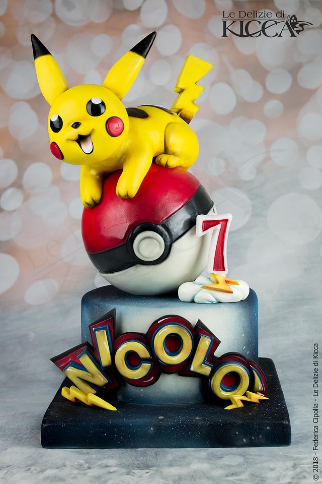 Pikachu! Cake by Le delizie di Kicca CakesDecor