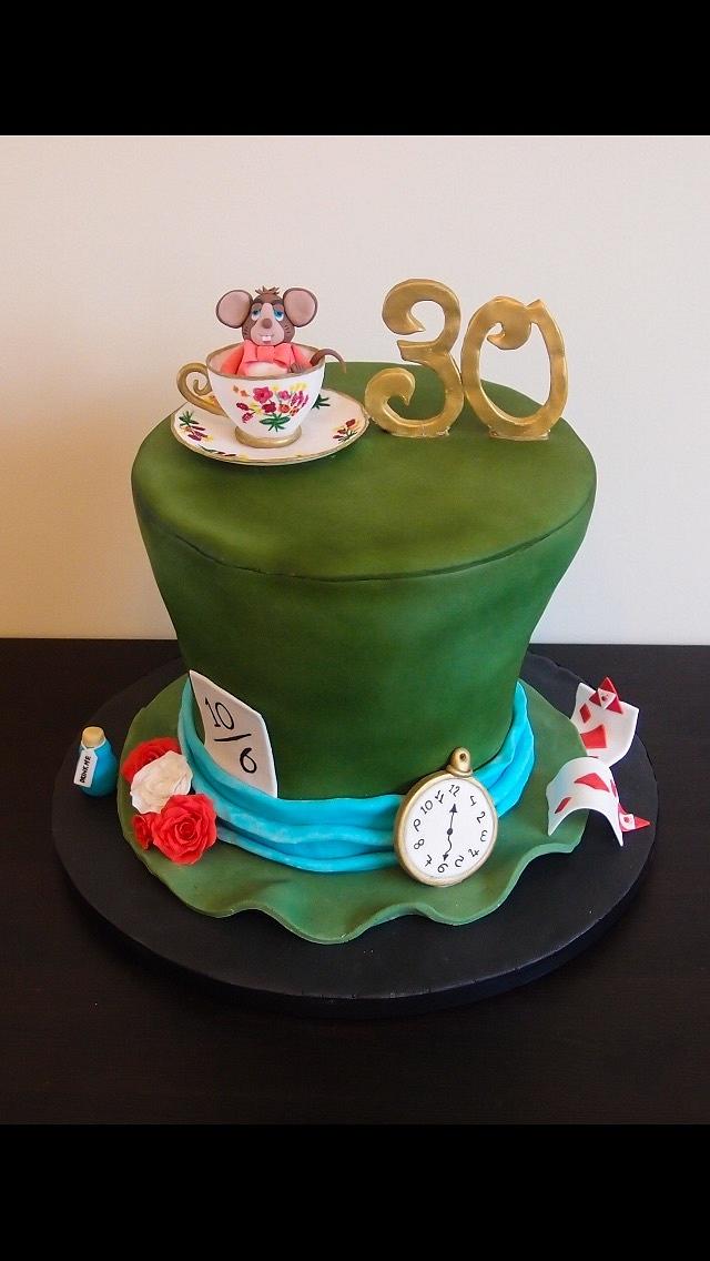 mad hatter cake