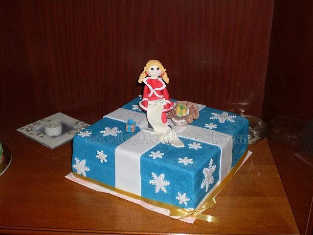 Torte Di Natale Decorate.Torta Di Natale Cake By Stefanialindon Cakesdecor