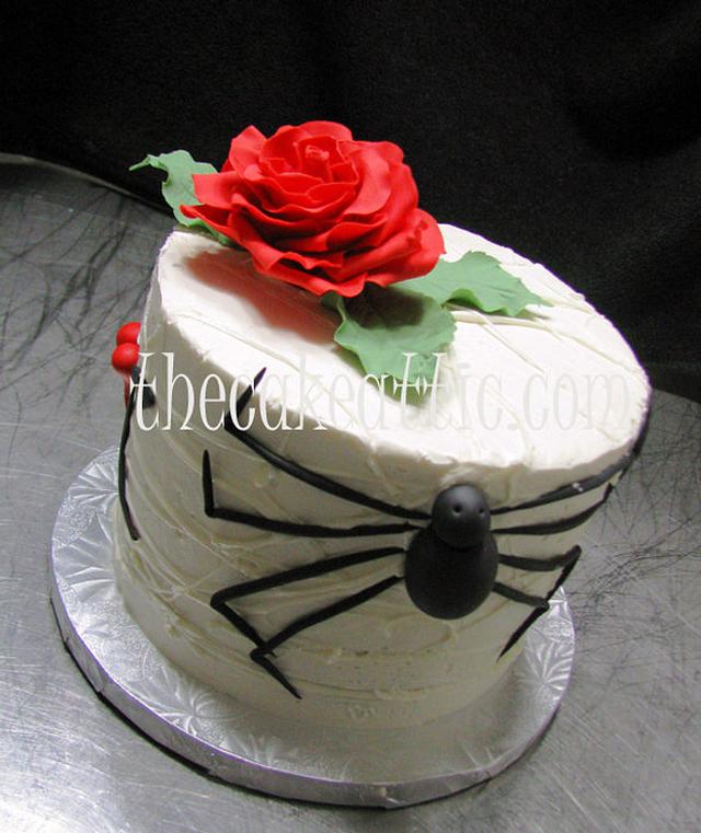 Halloween Themed Wedding Cake Cake By Soraya Avellanet Cakesdecor