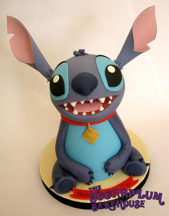 3D Stitch Cake - Decorated Cake by Sam Harrison - CakesDecor