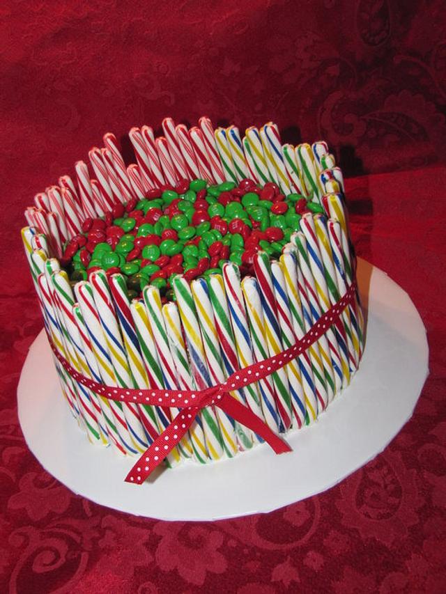 Candy Barrel Cake 