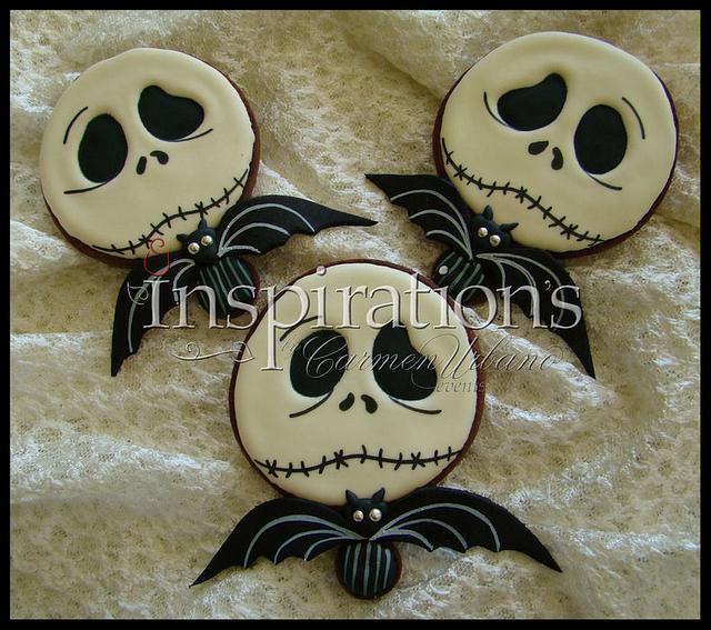 Inspiration's Spooky Cookies Jack Skellington Decorated CakesDecor