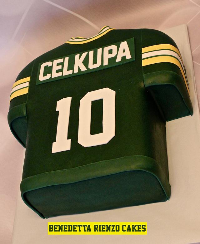 Green Bay Packers Football Jersey Cake