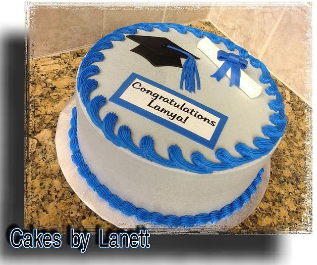 Graduation Cake - Decorated Cake by Lanett - CakesDecor