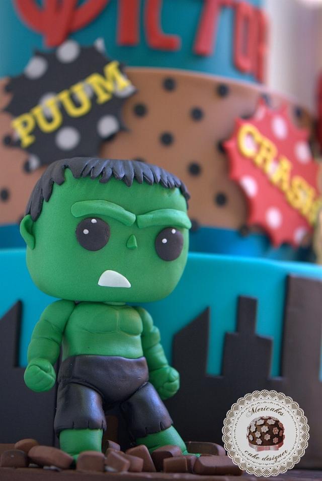 funko pop l with cake