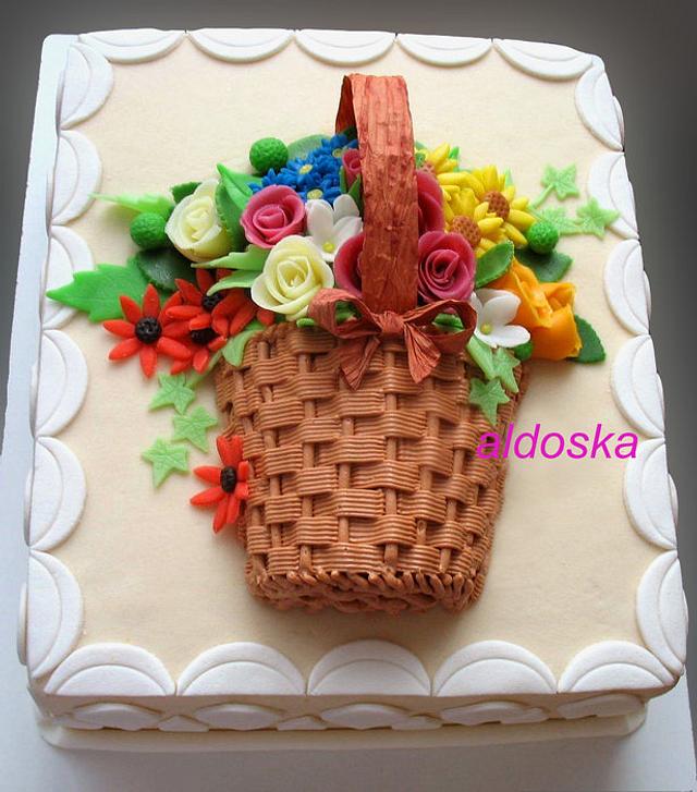 Flower Basket Cake ~ Intensive Cake Unit